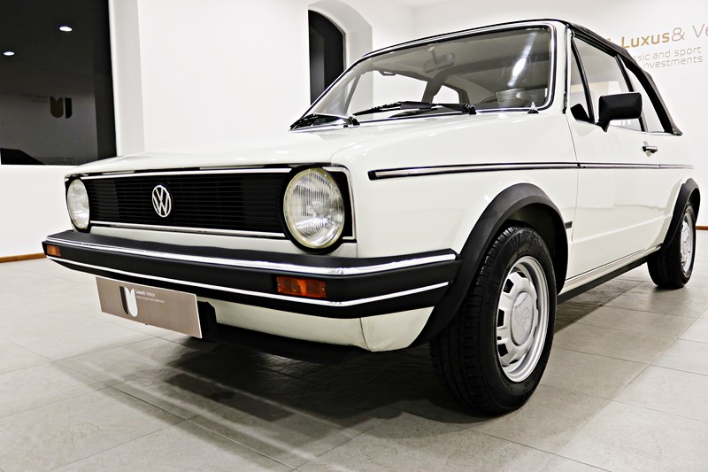 1981 VW Golf Cabriolet GLi  1.6 110HP - 102.300Kms